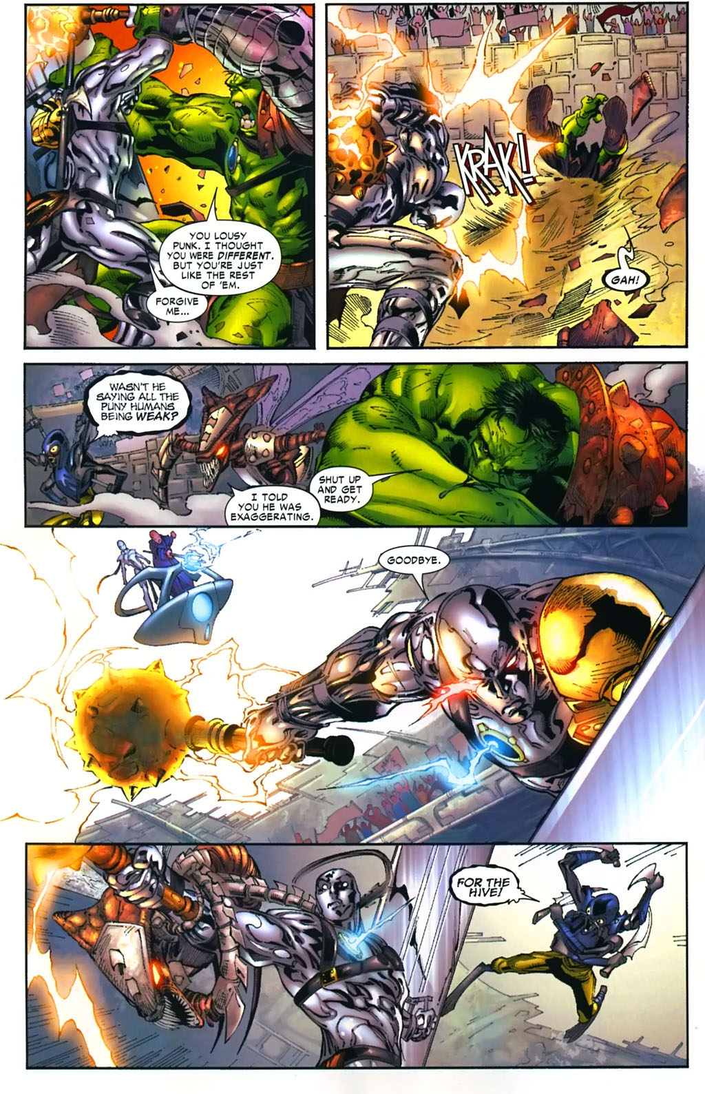 Incredible Hulk Vs Silver Surfer Planet Hulk